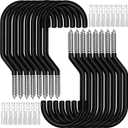 16-Pack Heavy Duty Bike Hook, Loading Capacity 100 LBS, 6 inch, Bike Hooks for Garage Wall and Garage Ceiling