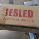 JESLED 8FT LED LED Shop Lights 10-Pack - 100W 15000LM 6500K Cool White - V-Shape Linkable T8 Tubes for Garage & Warehouse - Plug & Play Clear Cover High Output Lighting