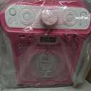 Singing Machine SML682BTP Bluetooth and CD Karaoke Machine with LED Lights and Microphone - Pink