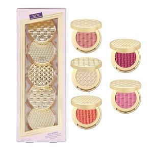 tarte stay golden Amazonian clay cheek blush & highlight 5pc set – Mineral Pigment Sheer Buildable Blush With Vitamin E for Lightweight Longwear, Vegan & Cruelty-Free, travel size