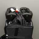 Pack and Play, 5 in 1 Baby Playard  Portable Crib, Bassinet, Bedside Sleeper, Changing Table & Playpen | Breathable Mesh | Safe & Foldable for Newborns to Toddlers (Black)