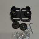 490-241-0038 Universal Rolling Skid Shoes Compatible with MTD/Crafstman Two & Three Stage Snow Blower, Fits for 31AH64EG700, 31AH64FG700, 31AH64FG795 and More, Black