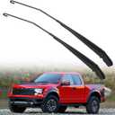 1 Pair Windshield Wiper Arm Compatible with Ford F-150 2004-2014#Replace 9L3Z-17527-A 42937 9L3Z-17526-A 42992 (Front Left + Front Right)