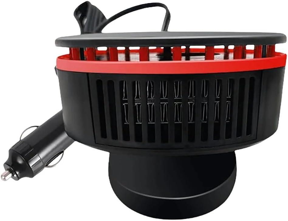 2 In 1 Car 360 Rotating Heater Fan Car Heater Fan Portable Car Heater with Cooling Function 150W 12V Windshield Defroster
