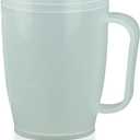 Adult Sippy Cup with Easy-Grip Handle & Spout Lid, 8.5 oz  Lightweight & Spill-Resistant Mug for Seniors & Adults, Use for Cold Beverages, Travel & Home - 1 Pack