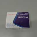 2 x Ink Pads for Stamps | Black Ink Stamp Pad | Rubber Stamps Ink Pad - Premium Quality Felt Pad for Stamps | Stamp Pads | Medium Size