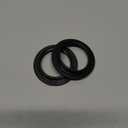 GTPBAO Gasket Rotating 2pcs C-Shaped Piston Rod Dust-Proof Cylinder Sealing Ring O-Ring Type 4/6/8/10/12/14/16/20/25/30/35/40/45/50mm Rubber Oil Seal Seal Resistant (Color : 2 pcs, Size : 20x30x6-8)