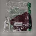 WDIRARA Women's Sheer Tight High Waisted Stockings Party Club Pantyhose (Medium, Burgundy)