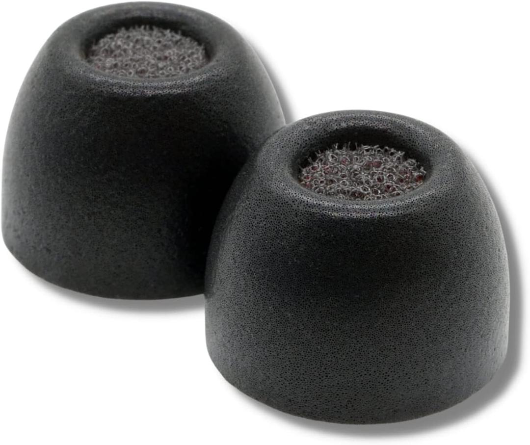 Comply TW-200-A | Memory Foam Replacement Earbud Tips for Anker Soundcore, JBL, Skullcandy, EarFun & More | Ultimate Comfort, Secure Fit, Superior Noise Isolation | Black, Small (3 Pairs)