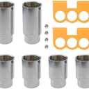AUTOKATO Stack Truck Adapter Kit Replacement for Challenger Lift, CL9 CL10 E10 VS10 SA10X, 10k/12k Two Post Lifts, Includes Four 3" & Two 6" Stack Adapters + Organizer