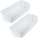 2187172 Refrigerator Door Shelf Bin Compatible with Frigidaire Whirlpool Amana Estate Refrigerator Replacement Shelves AP6006028, 2187194, AP3853103, PS328468, PS986890, 3046299 (2 Pack)