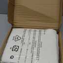 Amazon Basics Lightweight Super Soft, Wrinkle-Free, Breathable Microfiber 4 Piece Bed Sheet Set with 14-Inch Deep Pockets, Queen, Cream, Solid