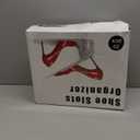 Shoe Slots Organizer 20 Pack - Shoe Stackers for a Pair of Shoes, Shoe Storage Shoe Space Savers 50%, 4 Levels Adjustable Thickening Double Layer Shoe Holders Shoe Organizer for Closet, Black