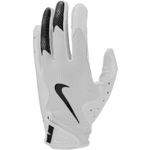 Nike Vapor Jet 8.0 Football Gloves (Small, A WHITE | WHITE | BLACK)