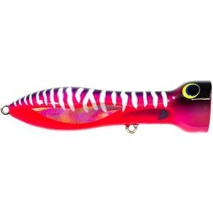 Nomad Design Chug Norris Popper - Offshore Saltwater Fishing Lure with Hydrodynamic Design (6" Floating - 3oz, Hot Pink Mackerel)