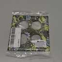 Decorative Outlet Covers Rustic Morris Green Vine Leaf 2 Gang Wall Plate Cover Double Duplex Receptacle Two Switch Light Switch Cover Plate Jumbo Dual Faceplate for Bedroom Home Decor