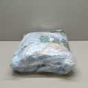 HOMFINE Cooling Comforter Japanese Double-Sided Cold Tech Fabric Cooling Blanket for Night Sweats Hot Sleepers, Q-Max 0.45 Soft Breathable Silky Smooth Lightweight, Blue Summer Comforter Queen