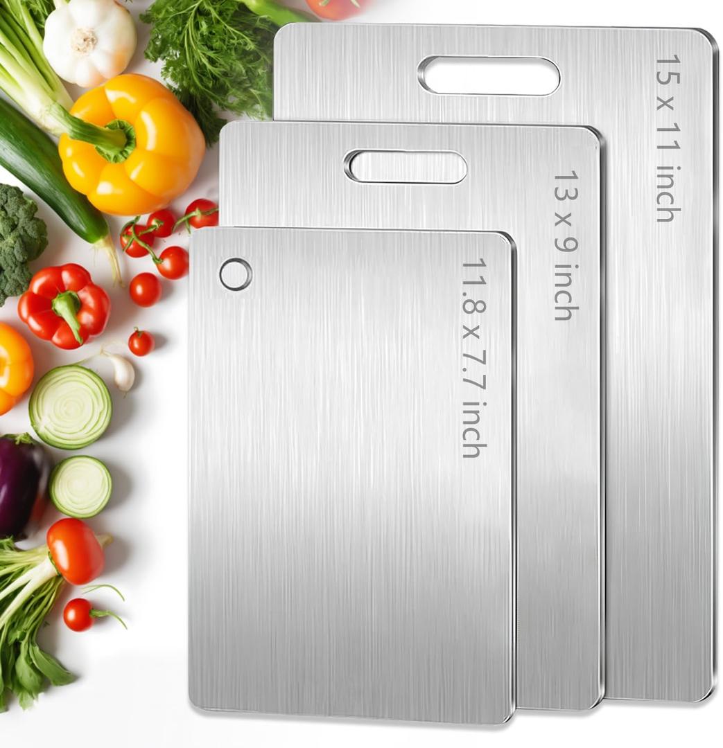 Titanium Cutting Board (3PC S+L+XL)