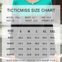 Women's Long Sleeve Shirts Zipper Color Block V Neck Tunic Tops Casual Blouse (Black, XXL)