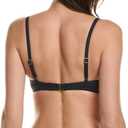 Vince Camuto Women's Draped Bikini Top (Blue, S)
