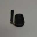 Key Fob Cover for Toyota Tundra Accessories 2022 2023 2024 2025, for Tacoma 2024 2025 Leather Key Cover, for Camry 2025 Key Protector Case, Key Fob Case (Black Leather Black Stitches, 1pc)