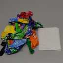 50pcs 12inch Happy Birthday Balloons for Men&Women, Assorted Balloons for Party, Beautiful Flowers Printed Decoration (Birthday)