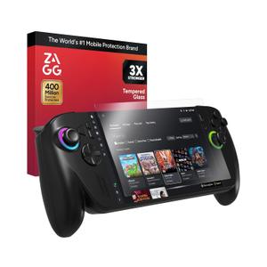 ZAGG Glass+ Screen Protector for ROG Xbox Ally X & ROG Xbox Ally  3X Stronger Tempered Glass, Scratch & Smudge Resistant, Smooth Silky Touch, Easy Bubble-Free Installation, Anti-Fingerprint Design