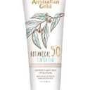 Australian Gold Botanical SPF 50 Tinted Face Sunscreen, Non-Chemical BB Cream, Water-Resistant, Matte Finish, Sensitive Skin, 3 FL Oz (Fair-Light)