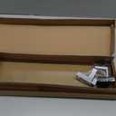 KES Bathroom Shelf Tempered Glass Shelf, 20 Inch Rectangular Glass 8mm-Thick Extended Wall Mount Polished Chrome, BGS3201