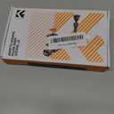 K&F CONCEPT 11" Magic Arm Clamp Kit with ARRI 1/4" & 3/8" Thread Screw, 360 Ball Heads Arm with Clamp Mount for DSLRs, Camera Cage, Monitor, LED Light, Webcam, Action Camera