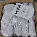 VEVOR Stretch Spandex Folding Chair Covers, Universal Fitted Chair Cover, Removable Washable Protective Slipcovers, for Wedding, Holiday, Banquet, Party, Celebration, Dining (50PCS White)