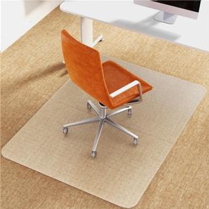 Office Chair Mat for Carpet: 36"x48" Computer Desk Floor Mat -PVC Plastic Rug Carpet Protector Mats for Gaming Chair Under Desk Pad for Rolling Chair