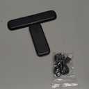 FULEN 2 Pack Picture Lights for Wall,Art Lights for Painting,Battery Operated Wall Sconce Rechargeable,LED Wall Light Cordless with Remote, Frame,Gallery,Dartboard Lights No-Drill,Black