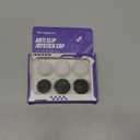 3in1 Anti-Slip Thumbstick Grips for PS5 PS4 Pro Controller, for Xbox One X Game Wireless Controller Switch Pro Thumb Soft Silicone Cover Caps (White and Grey)