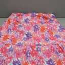 GRACE KARIN Girls Floral Dress Flutter Sleeve Square Neck Tiered Midi Dress Smocked Flared A-line Dress, Size 10Y