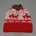 VZVXDW Unisex Beanie with The LED Light, Valentines Day Gifts for Him Women Mather Father USB Rechargeable Headlamp Caps (Elk)