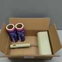 Extra Sticky Large Surface Lint Roller, 6.3'' Giant Lint Roller for Pet Hair, 270 Sheets/ 3 Refills, Long Handle Lint Remover for Clothes, Furniture, Dog & Cat Hair Remover