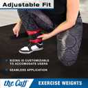 The Cuff Original Adjustable Ankle and Wrist Weight for Yoga, Dance, Running, Cardio, Aerobics, Toning, and Physical Therapy. 2.5lb