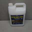 Super Wet Look Stone Sealer-1 Gallon, Durable & Long-Lasting Protection with High Gloss Finsh, Stain Proof, Against Water Damage & Dissolved Salts Natural Stone Sealer for Slate, Sandstone, Driveways