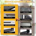 Countertop Support Bracket 20 inch 3 Pack (3/8" Thick),Premium Heavy Duty Granite Countertop Brackets 20"x8"x2.5",Shelf L Bracket Mantel Corbels for Quartz,Wood,Concrete and Laminate Countertops