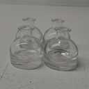 Glass Vase 3inch (pack of 4)