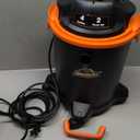 Armor All VO405P 0901 4 Gallon Wet/Dry Vac 2.0 Peak HP Shop Vacuum with Nozzles & Brush,Black/Orange