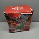 GOOSH 11.8 FT Christmas Inflatables Dinosaur Outdoor Decorations Blow Up Yard Giant Green Dinosaur and Red Gift Box with Built-in LEDs for Party Yard Garden Lawn Decor