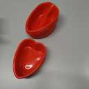 6pcs Heart Silicone Cake Molds Nonstick Mini Cake Pans for Oven Fryer Freezer for Baking Desserts Chocolates Puddings Food Grade Silicone for Valentine Day