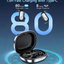 Translation Earbuds Real Time - AI 168 Language Translator Earbuds, Audifonos Traductores Ingls Espaol, 4-in-1 Translating Device Translate Ear Buds for Travel with Charging Cradle (Deep Black)