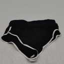 SweatyRocks Women's Sporty Elastic Waist Contrast Binding Booty Workout Biker Shorts Black, Small