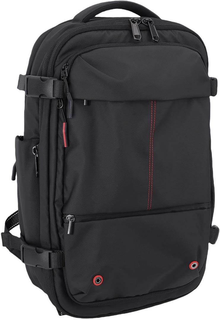 Vacuum Backpack for Travel, 60L Expandable Backpack With Vacuum Compression, Wet and Dry Separation Design, 17inch Laptop Bag with Type C Interface and Password Lock