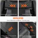 Cargo Cover Compatible with Kia Sportage 2023-2025 2026 Accessories Leather Retractable Trunk Cover Luggage Cover Trunk Storage Privacy Protection Luggage Shade Shield