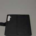 Wallet Case for Samsung Galaxy S25 5G, RFID Blocking Credit Card Holder, PU Leather Folio Flip Kickstand Protective Shockproof Cover for Galaxy S25 (Black)