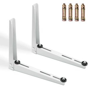 Mini Split Wall Mounting Bracket for 9000-15000 BTU Universal Air Conditioners Heat Pumps, Heavy Duty Support Bracket for Ductless, HVAC, Compressor